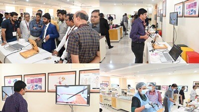 గ్రామీణ భారతంలో రోబోటిక్ గుండె సర్జరీల విప్లవం.. అంతర్జాతీయ సదస్సు గ్రామీణ భారతంలో రోబోటిక్ గుండె సర్జరీల విప్లవం.. అంతర్జాతీయ సదస్సు