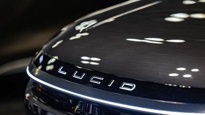Electric car maker Lucid is reportedly considering bankruptcy, sending its shares plummeting 55%. (Reuters/Jeenah Moon/File photo) (Reuters)