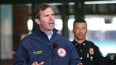 Kentucky Governor Andy Beshear expressed his intent to explore legal avenues for appointing Mitch McConnell's successor if necessary (AP) Kentucky Governor Andy Beshear expressed his intent to explore legal avenues for appointing Mitch McConnell's successor if necessary (AP)