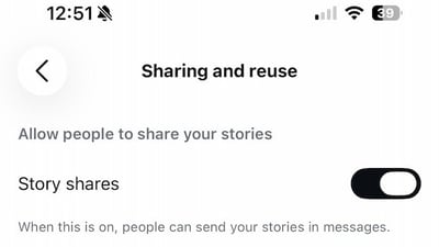 Meta AI sharing and reuse Instagram Meta AI sharing and reuse Instagram