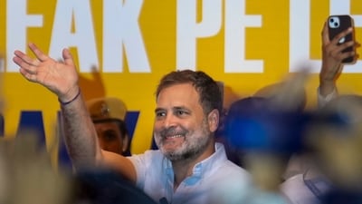 Rahul Gandhi during the 'Chhatron Ki Goonj' rally, as part of the Congress party's campaign on paper leaks and youth issues, in Kota on June 17. The next event in the series is scheduled to be in Dehradun on July 18. (Photo from PTI file) Rahul Gandhi during the 'Chhatron Ki Goonj' rally, as part of the Congress party's campaign on paper leaks and youth issues, in Kota on June 17. The next event in the series is scheduled to be in Dehradun on July 18. (Photo from PTI file)