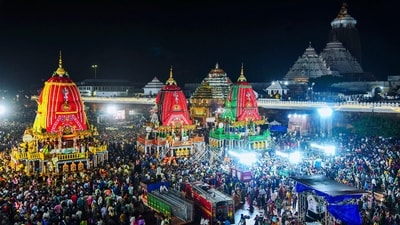 Rath Yatra 2026: Date, timings, history and spiritual significance. (PTI) Rath Yatra 2026: Date, timings, history and spiritual significance. (PTI)