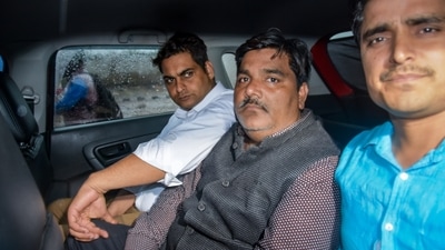 A Delhi court convicted former Aam Aadmi Party councillor Tahir Hussain and four others for the killing of IB officer Ankit Sharma during the 2020 northeast Delhi riots, A Delhi court convicted former Aam Aadmi Party councillor Tahir Hussain and four others for the killing of IB officer Ankit Sharma during the 2020 northeast Delhi riots,