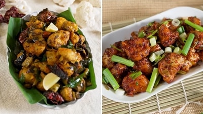 Ranveer Brar's gobi 65 and manchurian recipes take approximately 35 minutes to make. (@RanveerBrar/YouTube) Ranveer Brar's gobi 65 and manchurian recipes take approximately 35 minutes to make. (@RanveerBrar/YouTube)
