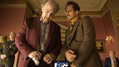 Tom Cruise and Riz Ahmed in a still from Alejandro G Iñárritu's Diggers. Tom Cruise and Riz Ahmed in a still from Alejandro G Iñárritu's Diggers.