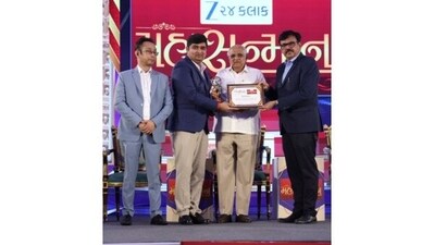 Karan Bothara Conferred with the Prestigious Mahasanman Award by Gujarat Chief Minister Karan Bothara Conferred with the Prestigious Mahasanman Award by Gujarat Chief Minister