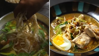 The chicken ramen bowl recipe can be prepared in minutes. (@sanjeevkapoor/Instagram) The chicken ramen bowl recipe can be prepared in minutes. (@sanjeevkapoor/Instagram)