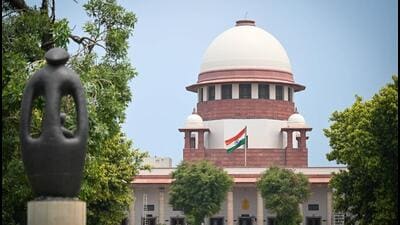 The Supreme Court ordered the police to ensure that the lawyer is not harmed. (HT photo) The Supreme Court ordered the police to ensure that the lawyer is not harmed. (HT photo)