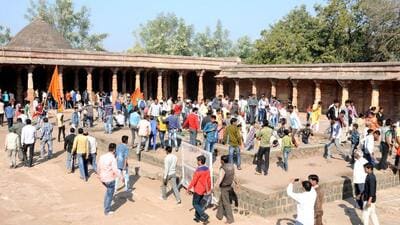 The court restrained the ASI from carrying out any structural alteration at the site without its permission. (HT PHOTO) The court restrained the ASI from carrying out any structural alteration at the site without its permission. (HT PHOTO)