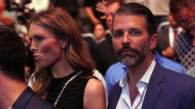 James Gerald Eckert Jr., 39, from Upstate New York, faces charges for allegedly threatening Donald Trump Jr. through social media messages. (via REUTERS)