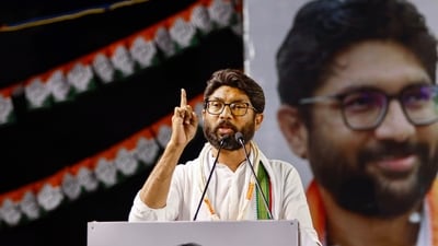 Congress leader Jignesh Mevani recounted how the party was organizing protests in parallel and raising issues related to irregularities in exams, jobs, agriculture etc. (PTI file). Congress leader Jignesh Mevani recounted how the party was organizing protests in parallel and raising issues related to irregularities in exams, jobs, agriculture etc. (PTI file).