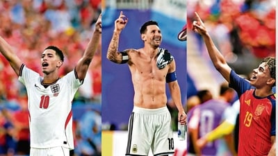 The top players in their respective teams, these footballers are also a rage online. (photos: AP, AFP, Reuters, x and instagram)