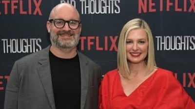 Christina Pazsitzky and Tom Segura had kept the news of their split under wraps thus far. (X/@CinemaBurst) Christina Pazsitzky and Tom Segura had kept the news of their split under wraps thus far. (X/@CinemaBurst)