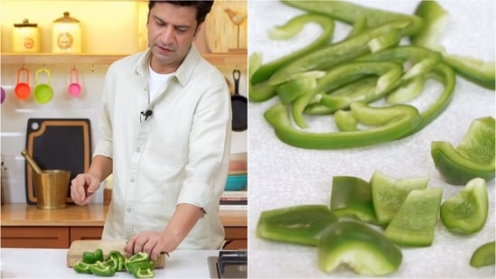 Chef Kunal Kapur shares simple tips to prep capsicum for cooking.