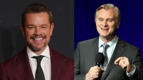 Nolan (R) said Damon’s previous performances reflected the qualities he wanted for Odysseus.