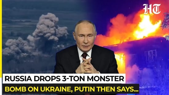 Russia's retaliation got bigger: FAB-3000 unleashed on Ukraine…