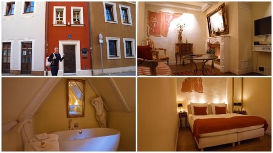 Would you spend a night squeezed into this historic German marvel? (YouTube/ Walk With Me Tim)