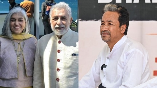 Naseeruddin Shah, Ratna Pathak Shah join appeal asking Sonam Wangchuk to end hunger strike.