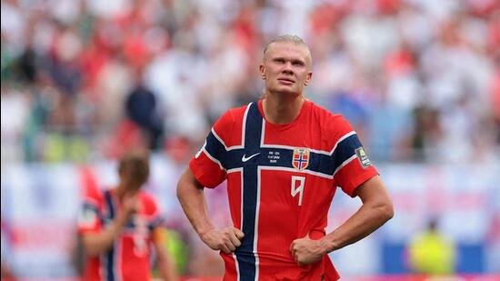 Norway's Erling Haaland consumes a 6000-calorie diet to keep up with his nutritional needs as an elite footballer (Reuters)