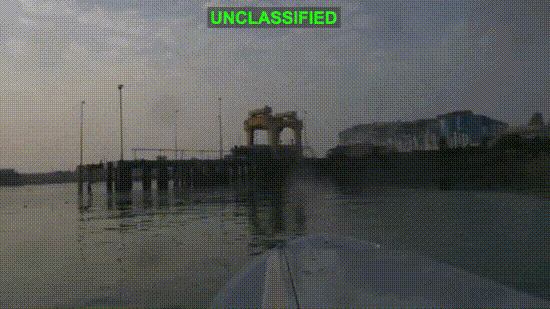 The US Central Command said it struck a port at Bandar Abbas naval base with three Corsair unmanned surface vessels on Sunday.