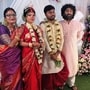 পাড়াতুতো ভাইয়ের বিয়ে! জিয়াগঞ্জের মধ্যবিত্ত বিয়ে বাড়িতে আসর জমালেন অরিজিৎ-কোয়েল