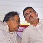 শমীক ভট্টাচার্য জানিয়েছেন, নিজেও কলেজ স্কোয়ার পুজো কমিটির সভাপতি হবেন না। (ফাইল ছবি, সৌজন্যে পিটিআই)