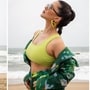 মন্দারমণিতে সানি লিওনি। 