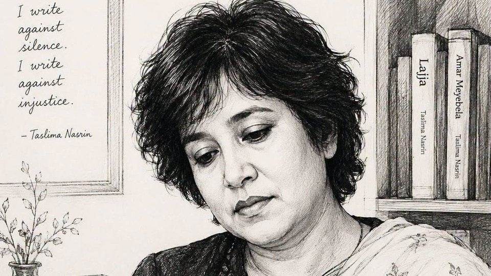 ১ আগস্ট কলকাতায় আসছেন বাংলাদেশের নির্বাসিত লেখিকা তসলিমা নাসরিন।