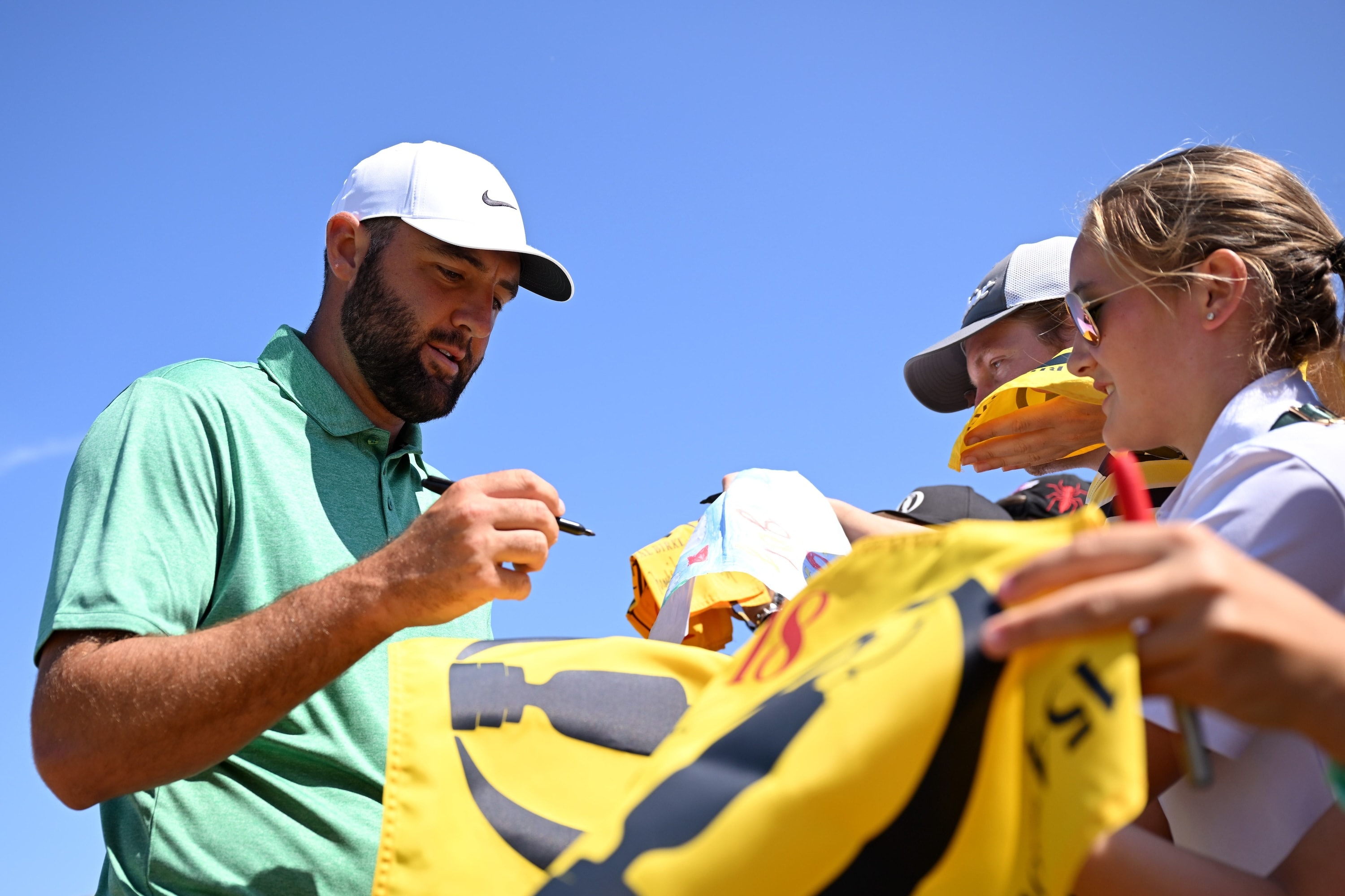 Scottie Scheffler is coming off a rare miss cut to defend his title. (The R&A)