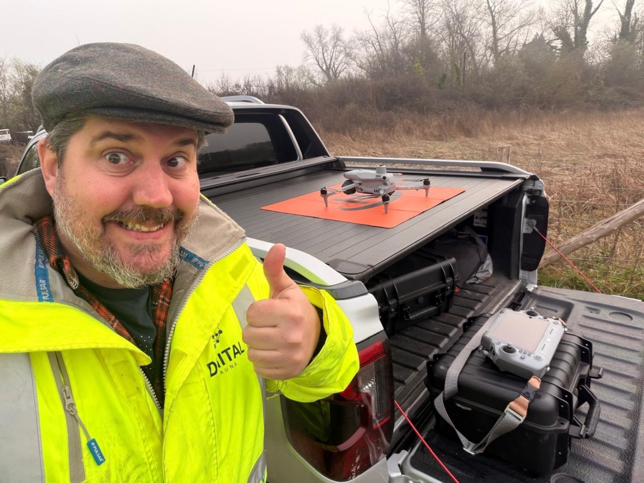Glenn Moores times his drone expeditions to try to optimize his efforts. Glenn Moores times his drone expeditions to try to optimize his efforts.