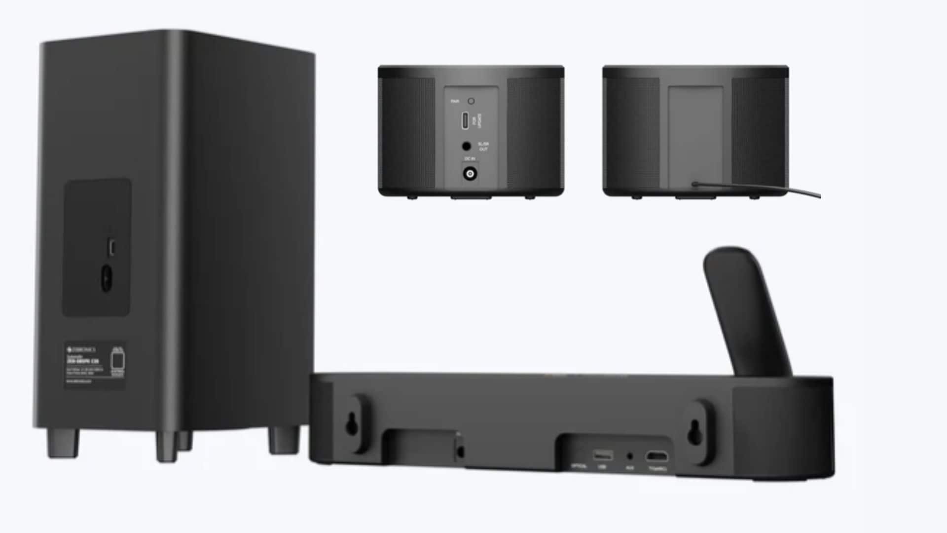 9710C Soundbar design 9710C Soundbar design