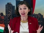 British high commissioner Lindy Cameron also described the FTA as the “biggest and the most ambitious, modern free trade agreement” to enter into force for both countries. (ANI Video Grab)