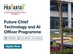 IITM Pravartak’s programme equips you with cutting-edge technology and AI leadership abilities to drive impactful organisational change.