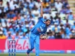 India's Prasidh Krishna in action. (Reuters) India's Prasidh Krishna in action. (Reuters)