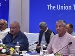 Joint Parliamentary Committee (JPC) meeting underway in Lucknow on July 14. (HT photo)