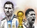 By way of a plot twist add that this the first time that Argentina's Lionel Messi is playing against England in the Fifa World Cup semi-final 