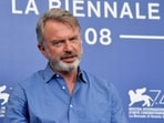 (FILES) Sam Neill died in Australia on July 13, his family said in a statement. (Photo by Tiziana FABI / AFP)