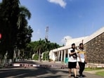 Students also cited poor upkeep in several older hostel blocks, some over four decades old, including inadequately maintained common washrooms. (HT File)