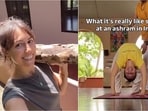 Travel vlogger prefers an ashram over luxury retreats for true transformation.