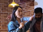 The Pakistani man was filmed trying to hug comedian Kate Hu without her consent.
