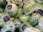 Lettuce for sale at a store in San Francisco, California, US, on Wednesday, June 17