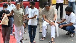 Sonam Wangchuk's hunger strike comes in solidarity with the Cockroach Janta Party (CJP), demands -- the immediate resignation of Union Education Minister Dharmendra Pradhan following unprecedented paper leak irregularities during the national NEET-UG 2026 medical entrance examination.(HT/Vipin Kumar)