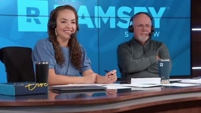 The American woman called The Ramsey Show to talk about her dilemma. The American woman called The Ramsey Show to talk about her dilemma.