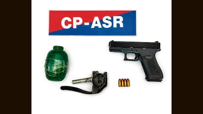 A case under Sections 25 (6,7,8) of the Arms Act, Section 113 of the Bharatiya Nyaya Sanhita, and Sections 4 and 5 of the Explosives Act was registered at the Cantonment police station in Amritsar.