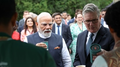 According to Prime Minister Modi, the deal will bring new impetus to India's farmers, entrepreneurs and small and medium-sized enterprises, deepen cooperation in technology, professional services and innovation, and support greater mobility of India's skilled talent. (@MEAIndia X/ File)