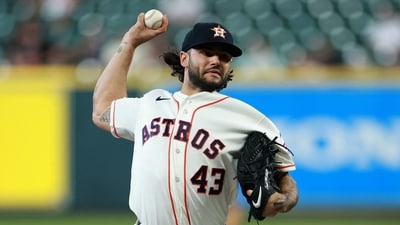 Lance McCullers Jr of the Houston Astros pitches during the first inning against the Seattle Mariners at Daikin Park on May 13, 2026 in Houston, Texas. (Getty Images via AFP) Lance McCullers Jr of the Houston Astros pitches during the first inning against the Seattle Mariners at Daikin Park on May 13, 2026 in Houston, Texas. (Getty Images via AFP)