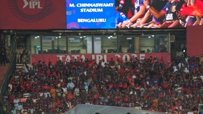The stampede broke out at the stadium on June 4, 2025 during the Royal Challengers Bangalore’s victory celebration in the IPL. (PTI/File)