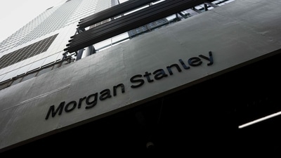 Morgan Stanley shares fell despite record second-quarter earnings and revenue. (Photographer: Michael Nagel/Bloomberg) (Bloomberg)