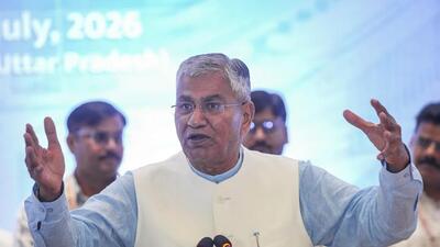 PP Chaudhary, chairman of the Joint Parliamentary Committee, at a press conference in Lucknow on Wednesday. (PTI PHOTO) PP Chaudhary, chairman of the Joint Parliamentary Committee, at a press conference in Lucknow on Wednesday. (PTI PHOTO)