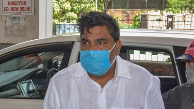 The municipal body has suspended AAP councilor Tahir Hussain in at least 10 cases related to the northeast Delhi riots. (PTI) The municipal body has suspended AAP councilor Tahir Hussain in at least 10 cases related to the northeast Delhi riots. (PTI)